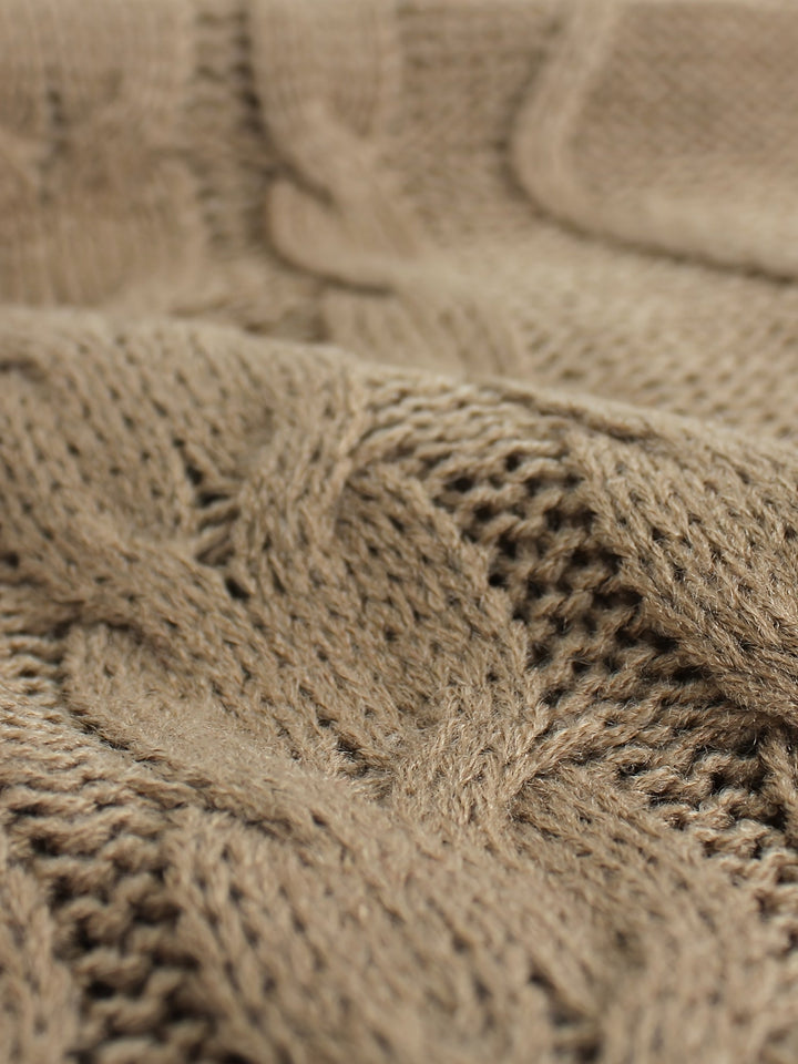 Wrenley | Women's Cable Knit V-Neck Sweater Vest