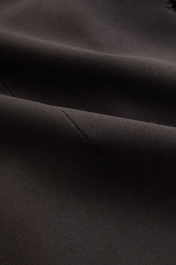 Elegant Tailored Blazer Midi Dress