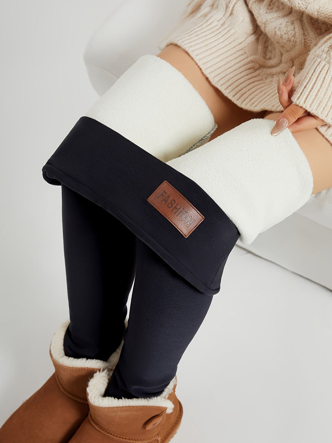 Everly | Women's High-Waist Fleece-Lined Winter Leggings