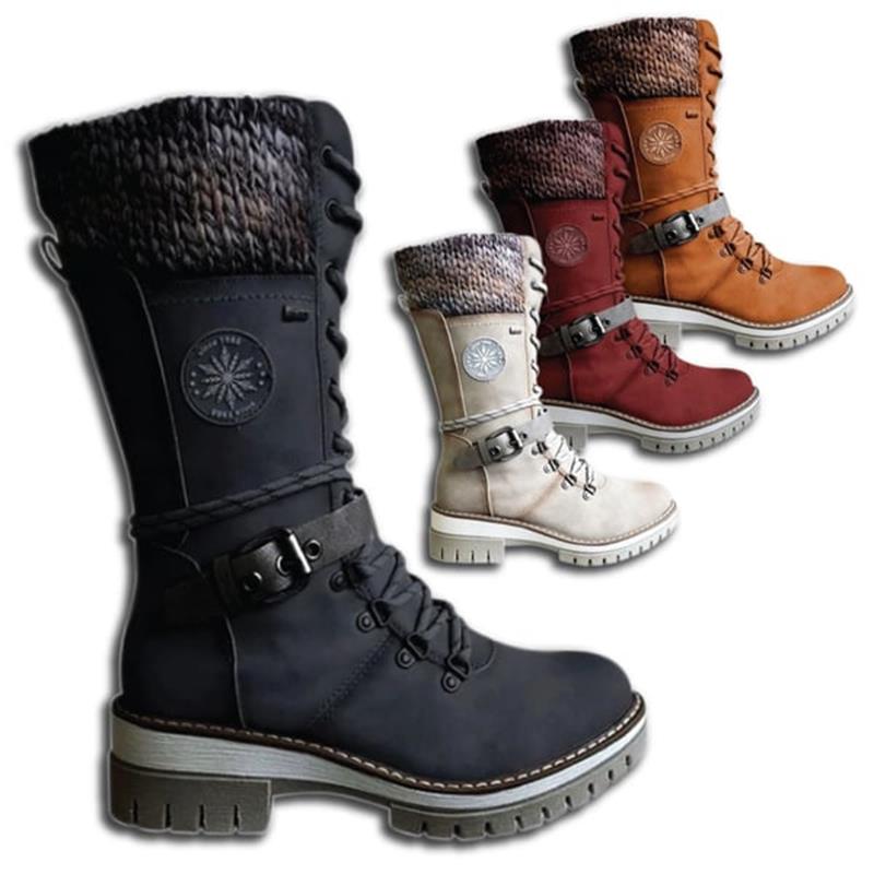 FrostLuxe™ | Waterproof Lace-Up Boots