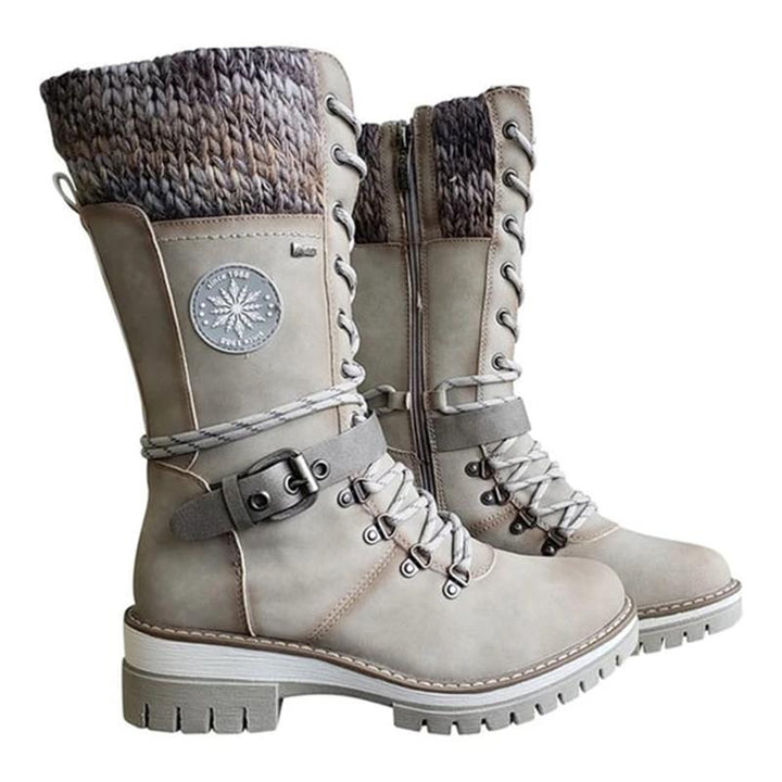 FrostLuxe™ | Waterproof Lace-Up Boots