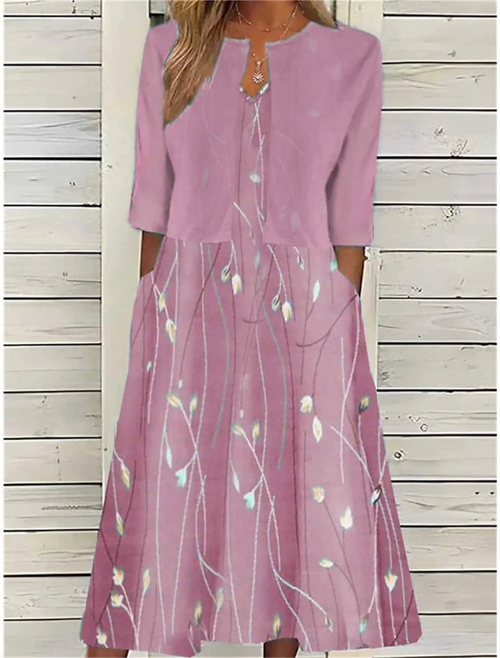 Zendaya | Chic Two Piece Midi Dress