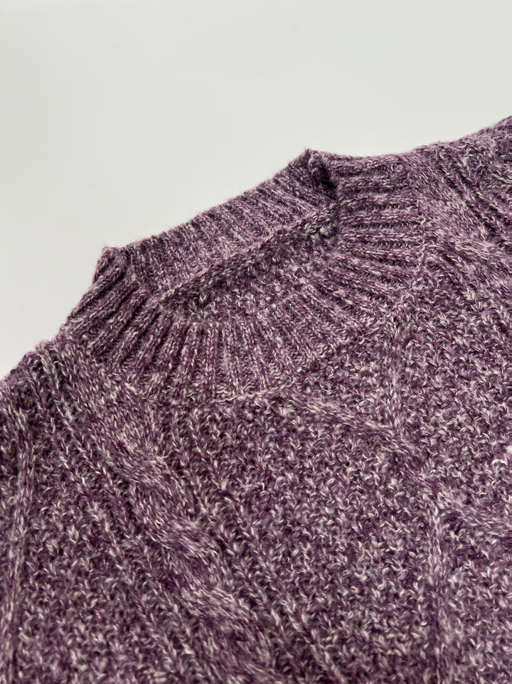 Coralie | Women's Oversized Cable Knit Sweater Dress