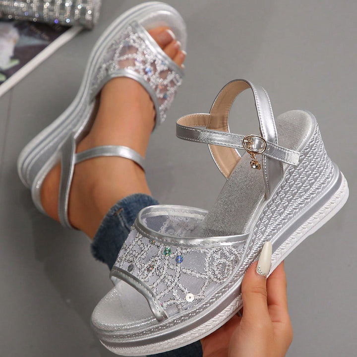 Cara - Regular Wedge Chunky Sandals