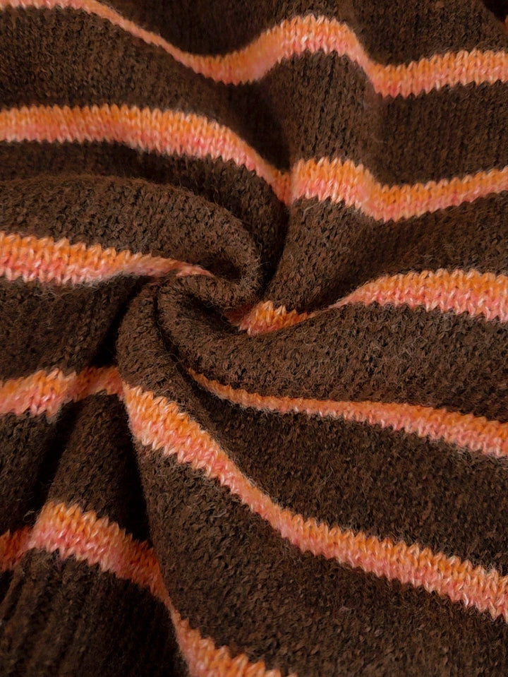 Saoirse | Women's Oversized Striped Knit Cardigan