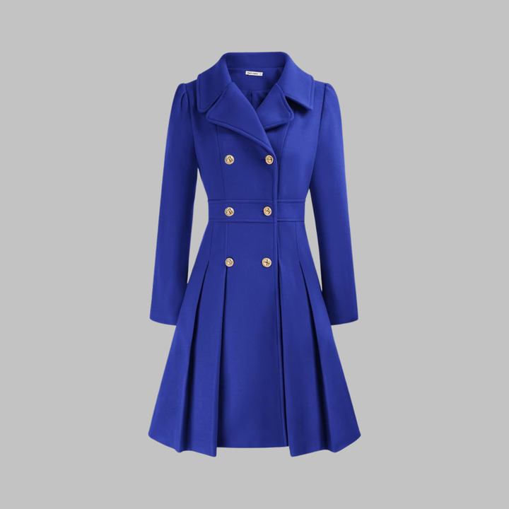 Dami | Women's Fit and Flare Double-Breasted Coat