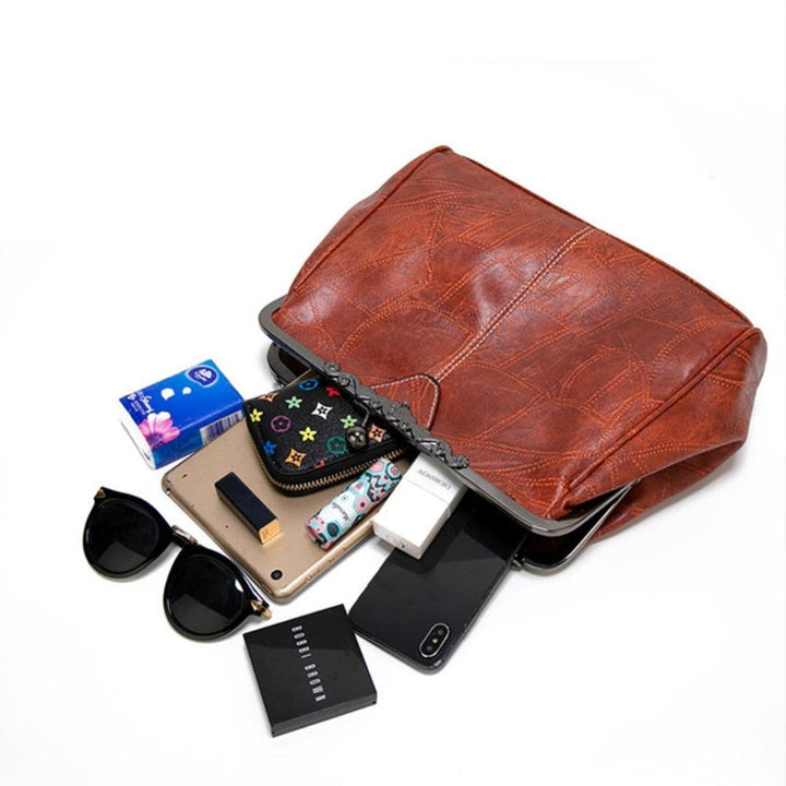 Isabeau | Women's Vintage Kiss-Lock Crossbody Handbag