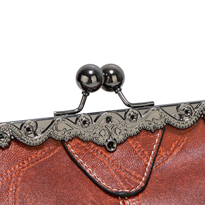 Isabeau | Women's Vintage Kiss-Lock Crossbody Handbag