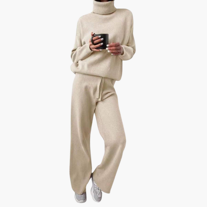 Marisa | Women's Turtleneck Sweater Lounge Set