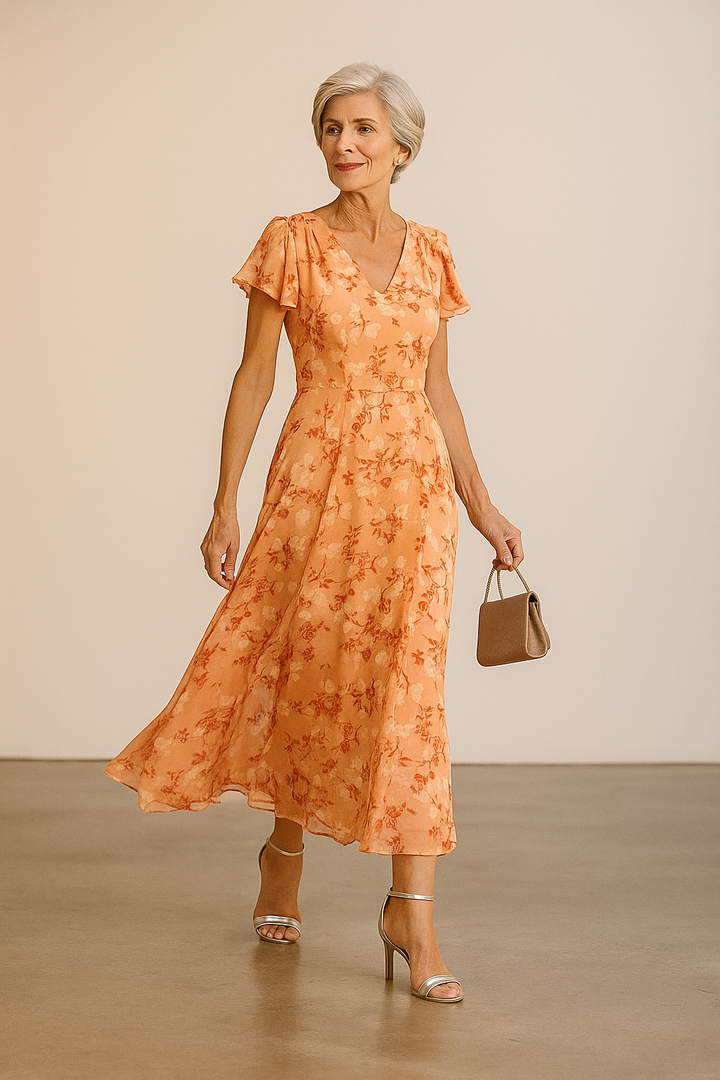 VICTORIA™ - Glamorous Tummy Covering Dress