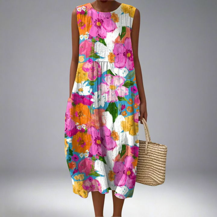 Lucy - Stylish Casual Floral Dress