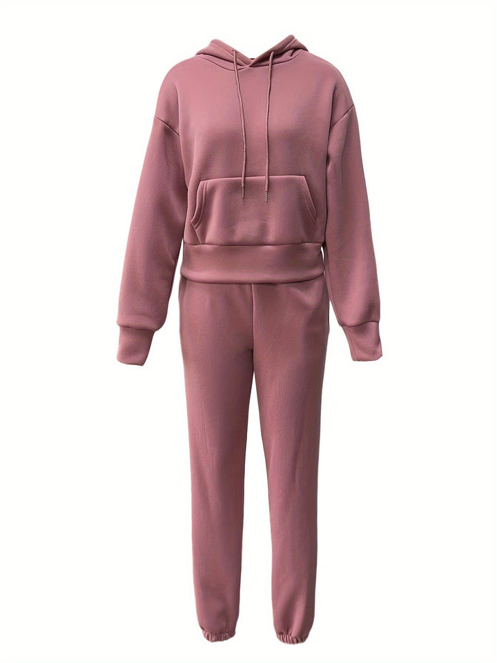 Frankie | Women's Oversized Hooded Sweatshirt and Jogger Set
