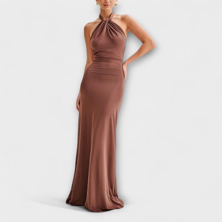 ELYNA - Halter Maxi Dress