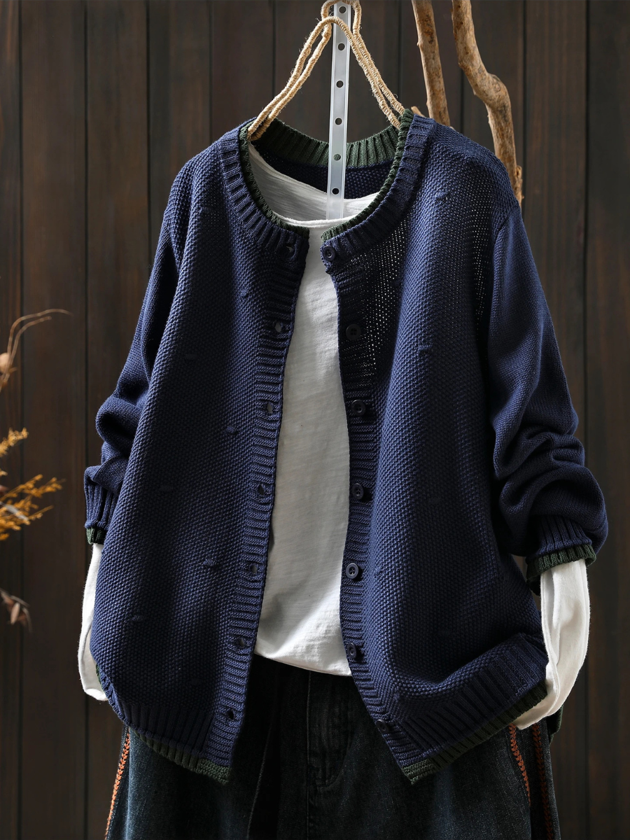 Isolde™ - Textured Cardigan