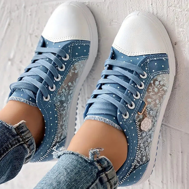 Ivy™ | Women’s Stylish Lace-Up Sneakers