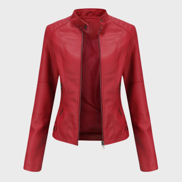 Romina | Casual Leather Jacket