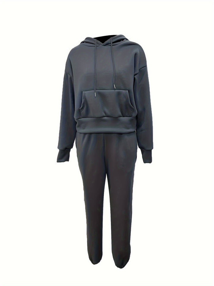Frankie | Women's Oversized Hooded Sweatshirt and Jogger Set
