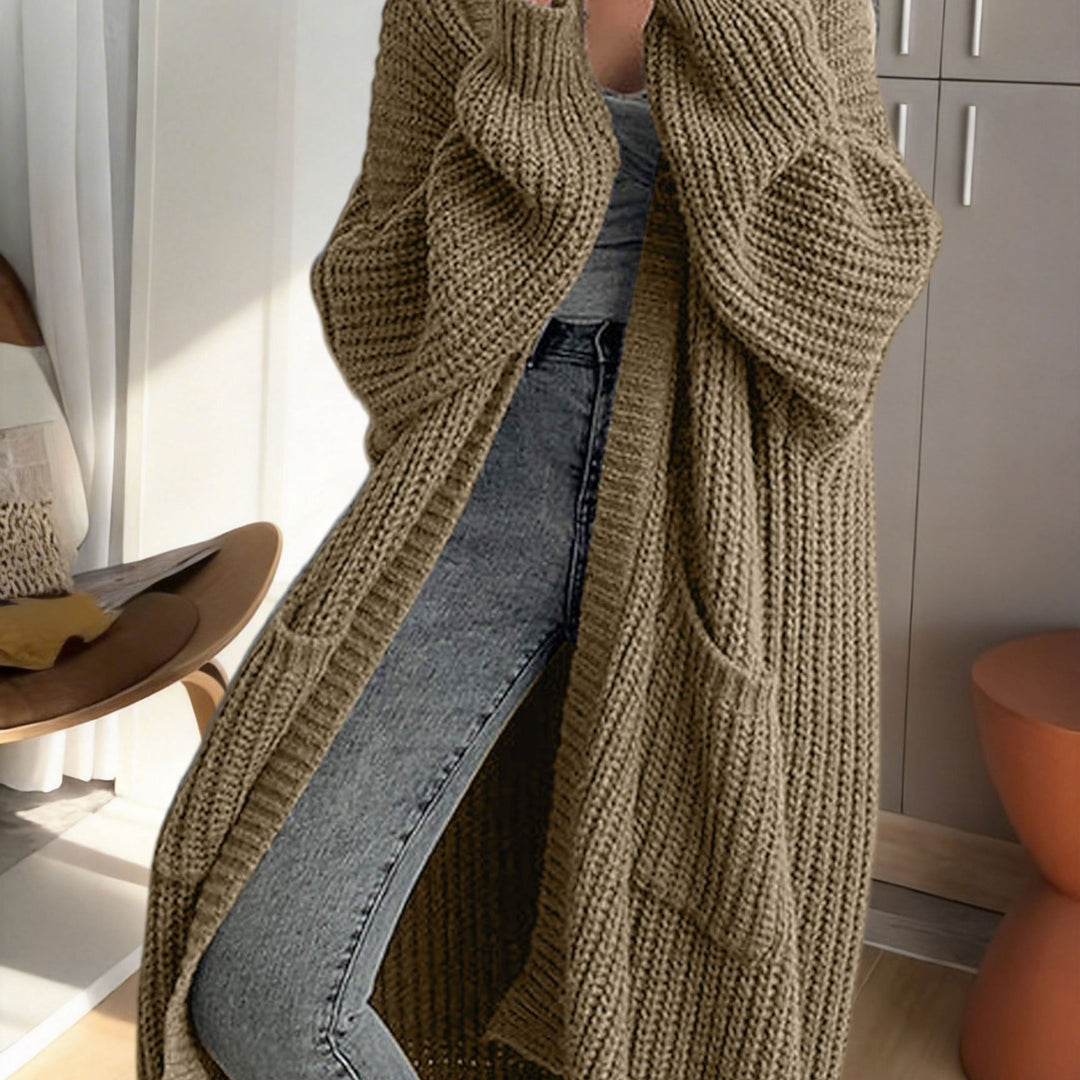 Isadora | Women's Oversized Longline Duster Cardigan with Pockets