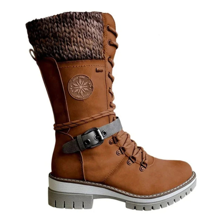 FrostLuxe™ | Waterproof Lace-Up Boots