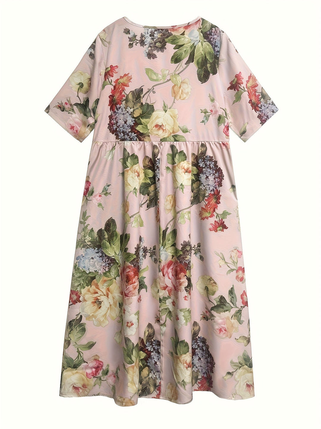Phoebe™-Floral Print Maxi Dress