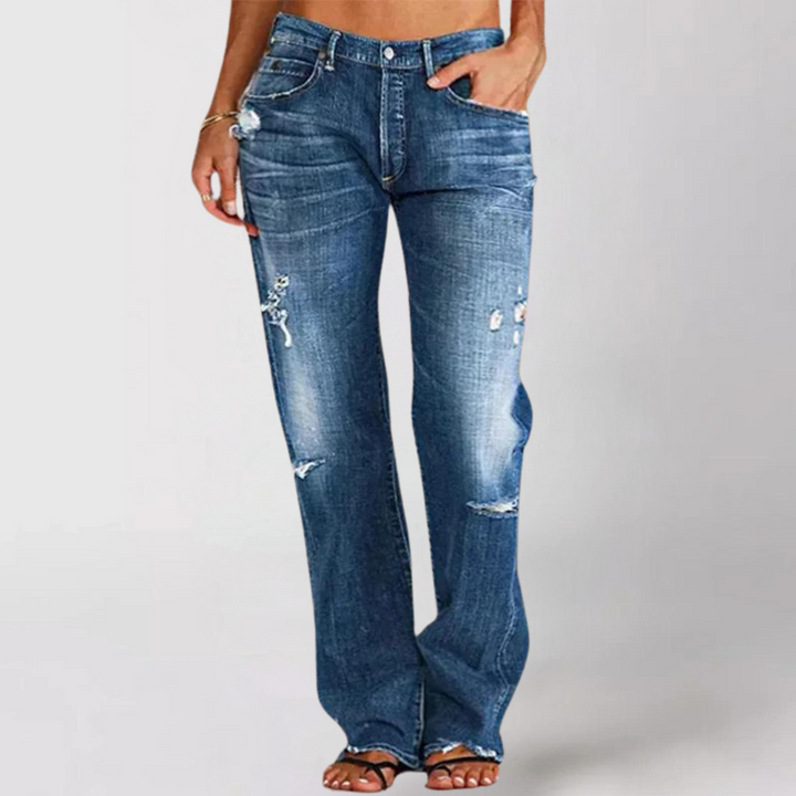 Vikki™ | Loose Wide-Leg Denim Jeans