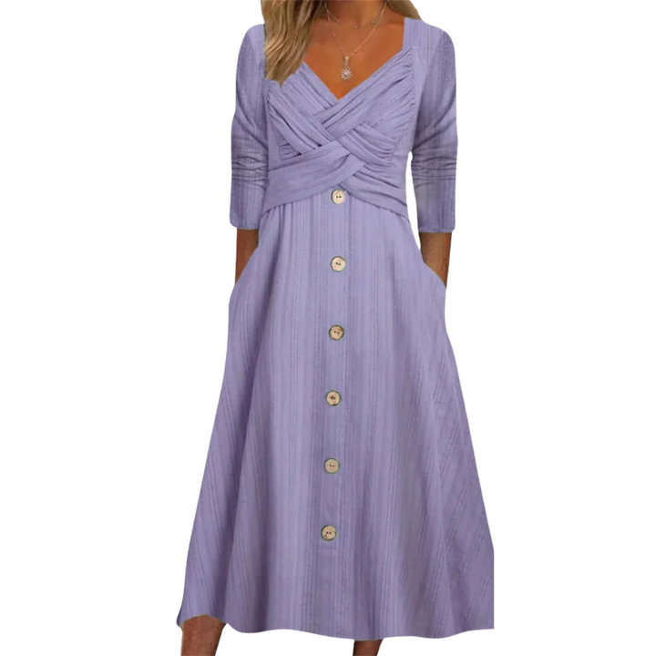 Ella™ | Elegant Tummy Coverage Dress