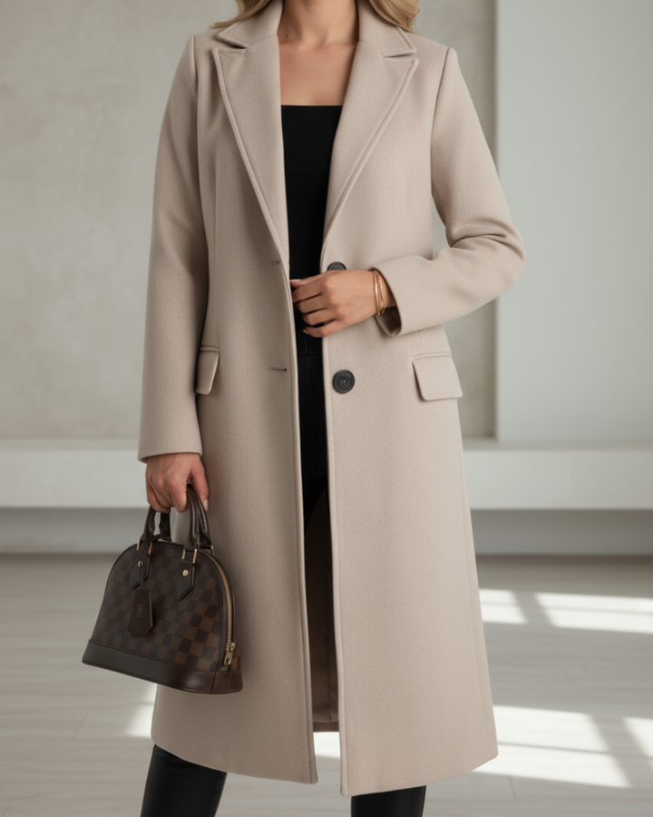 Anthea | Women's Classic Long Overcoat
