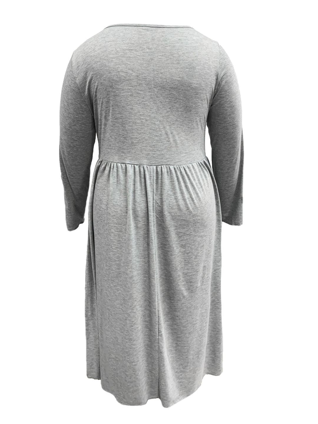 Lucile™-PLUS SIZE-Long Sleeve Dress