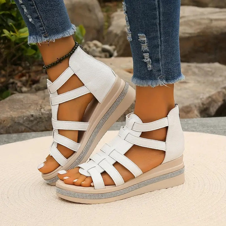 CHELSEA - Elegant Wedge Sandals