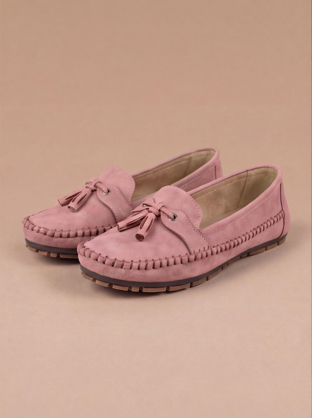Tassel Suede Moccasin Casual Loafer