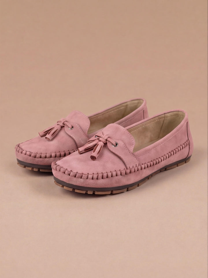 Tassel Suede Moccasin Casual Loafer