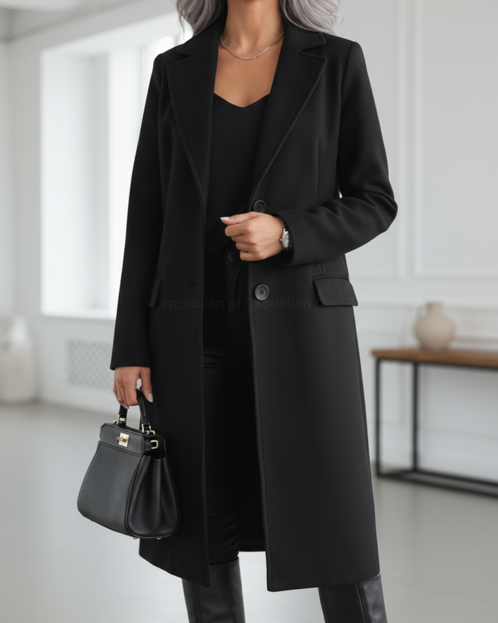 Anthea | Women's Classic Long Overcoat