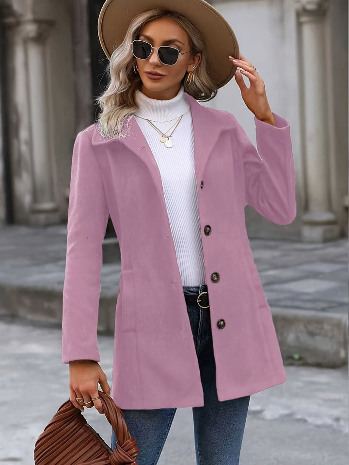 Odalys | Women's Waist-Cinching Long Tailored Jacket