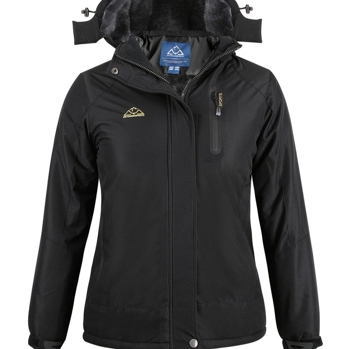 Sierra | Women's Waterproof Ski Jacket with Fleece-Lined Hood