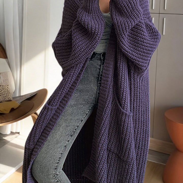 Isadora | Women's Oversized Longline Duster Cardigan with Pockets
