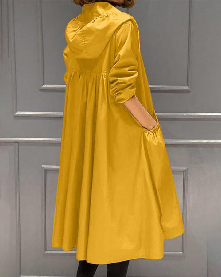 Anouska | Women's Waterproof Hooded Trench Coat