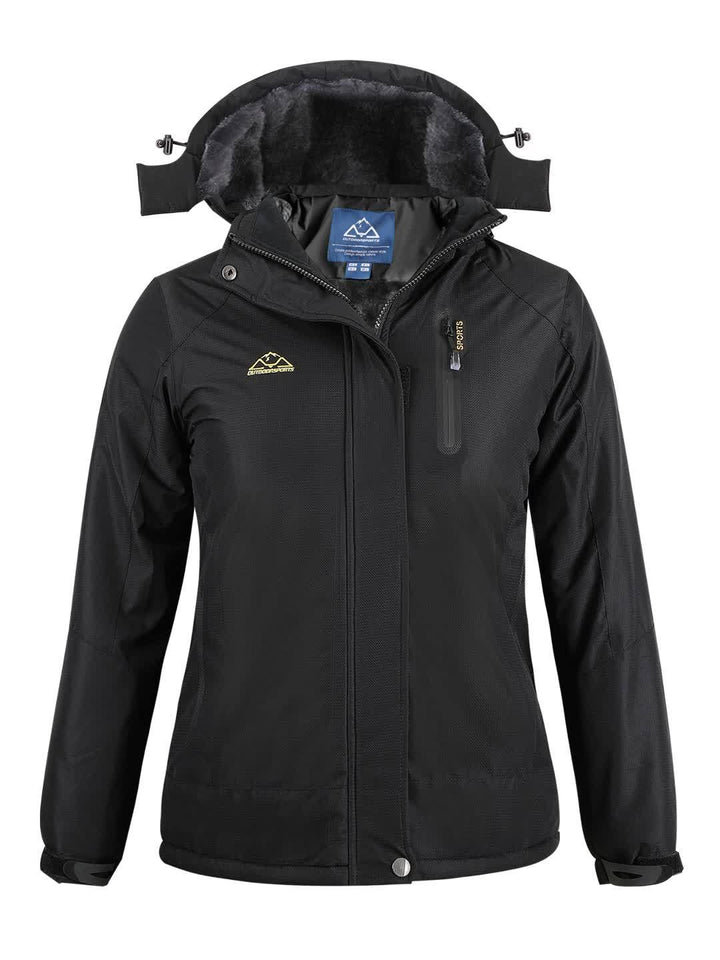 Sierra | Women's Waterproof Ski Jacket with Fleece-Lined Hood
