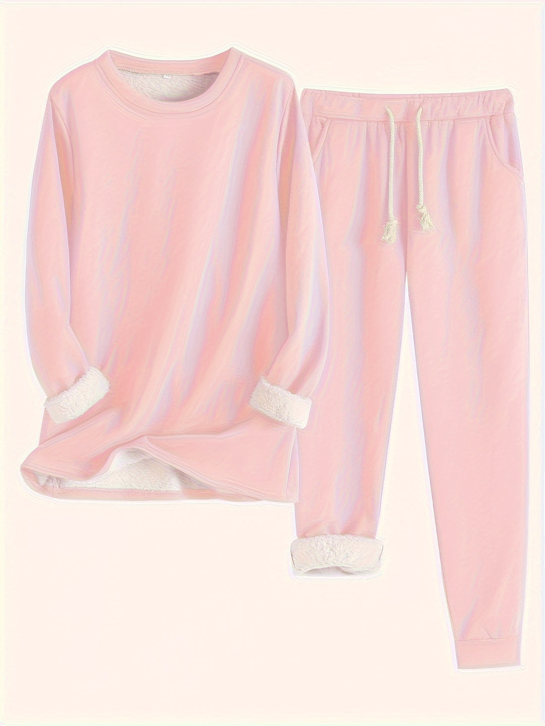 Wren | Women's Fleece-Lined Sweatshirt and Jogger Set