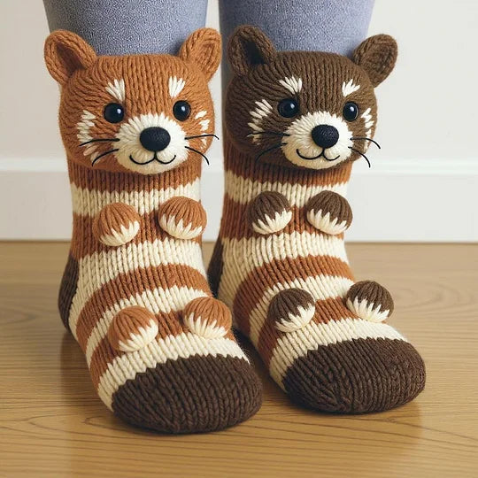 Adorable Animal Hug Socks