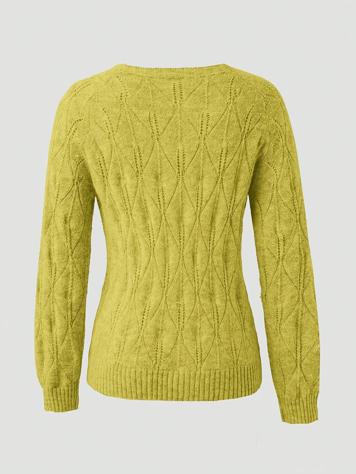 Jolene | Women's Faux Mink Pearl Button Cardigan