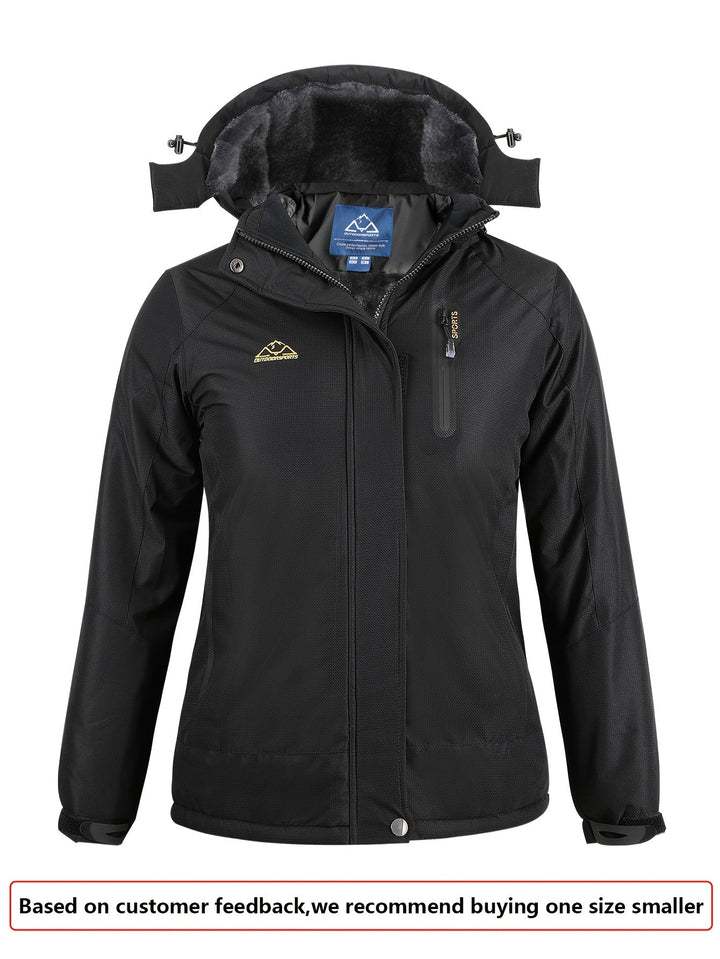 Wren | Women's Insulated Waterproof Ski Jacket with Fur-Lined Hood