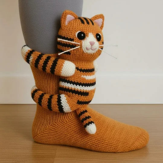 Adorable Animal Hug Socks