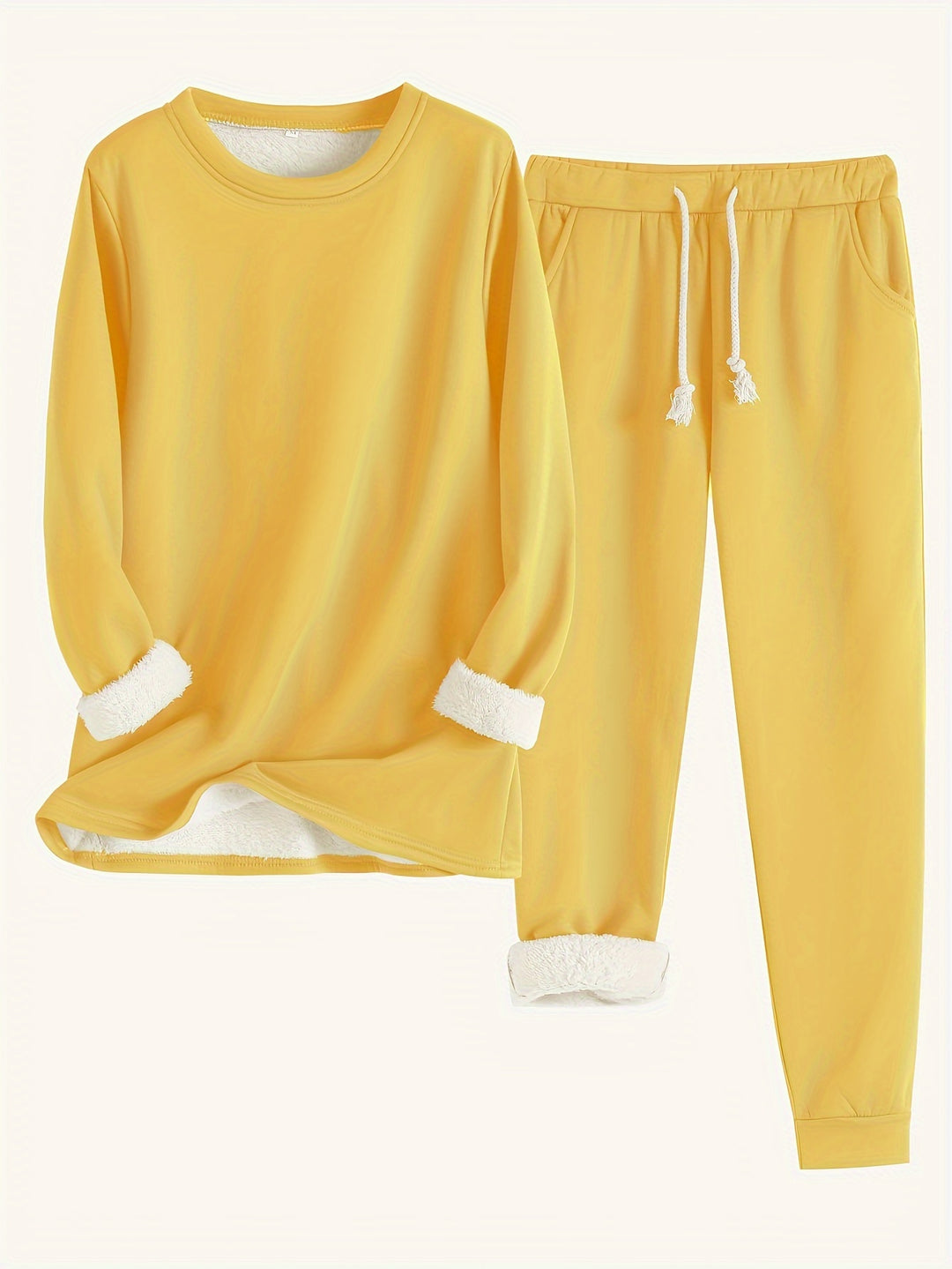 Wren | Women's Fleece-Lined Sweatshirt and Jogger Set