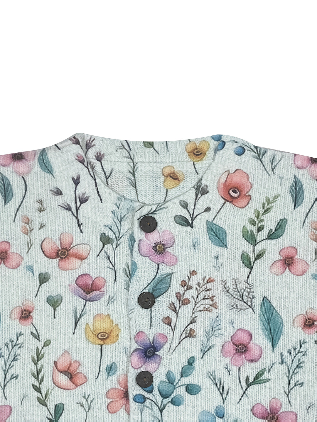 Fetiya-Floral Print Cardigan