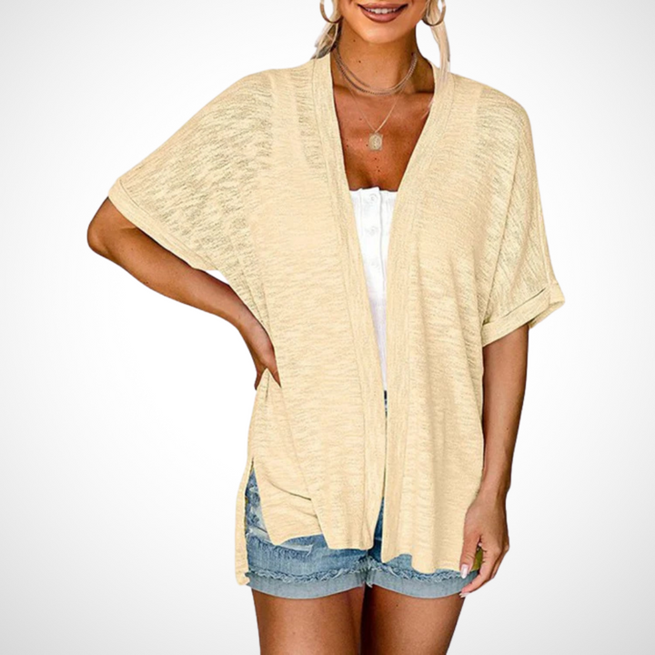 Julie™ - Stylish Flowy Short Sleeve Cardigan