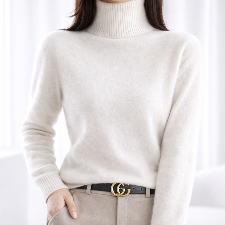 Sienna | Women's Ribbed Turtleneck Sweater