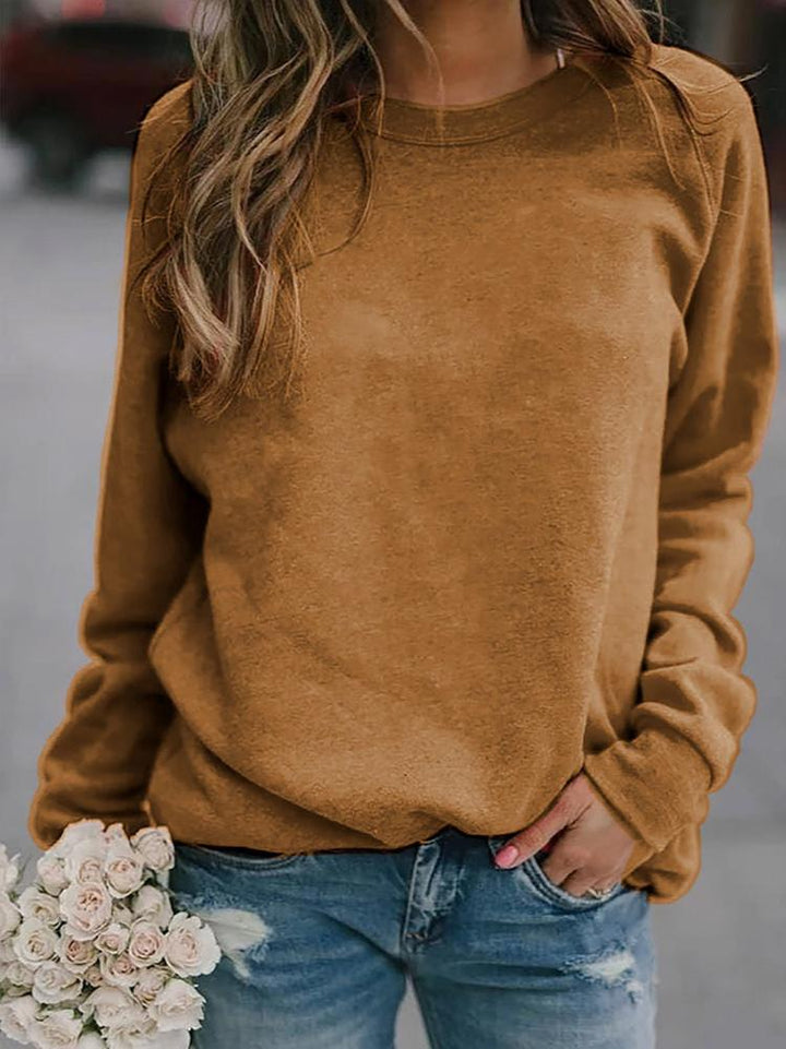 Zélie | Women's Relaxed Raglan Crew Neck Sweatshirt