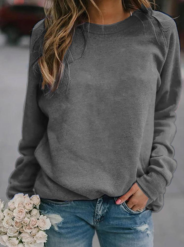 Zélie | Women's Relaxed Raglan Crew Neck Sweatshirt