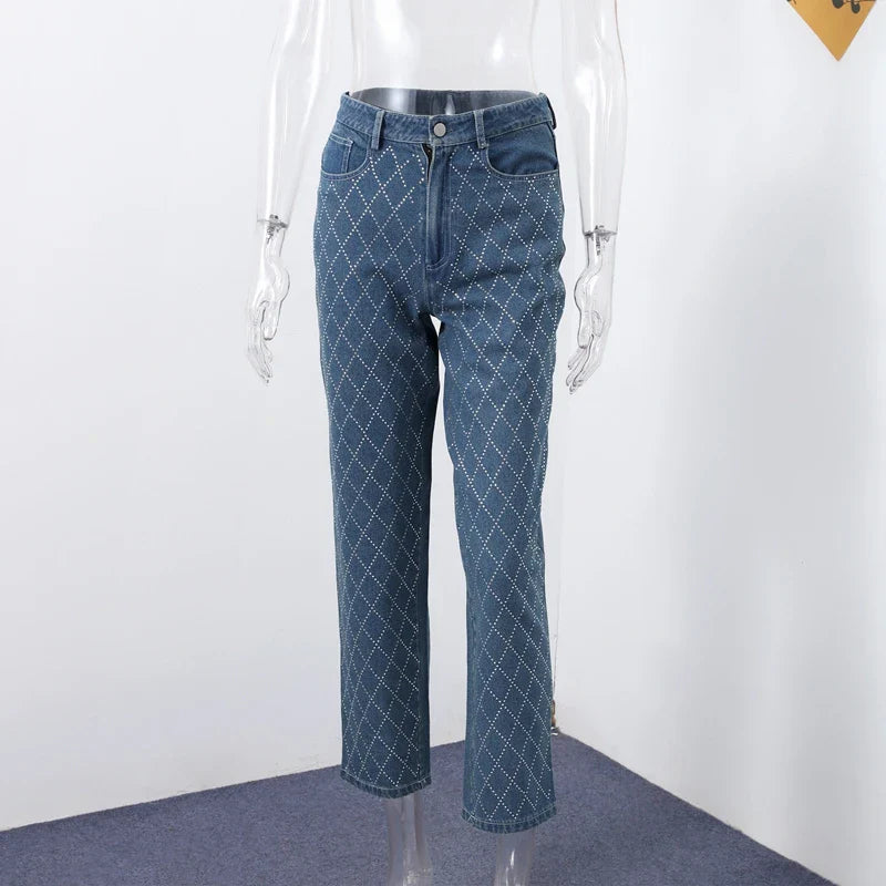 Jeans Eleganti Donna con Strass | Stile e Comfort