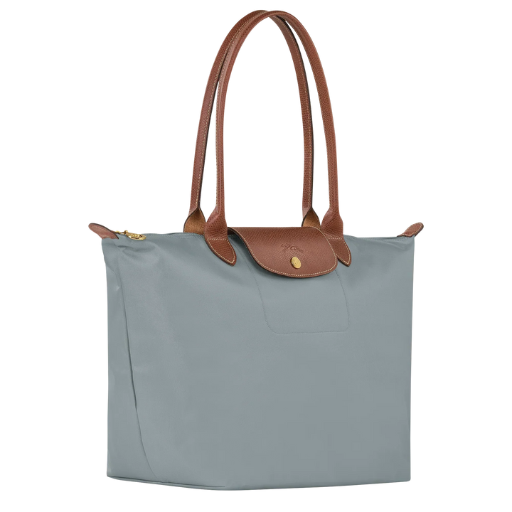 Large Le Pliage Tote, Steel